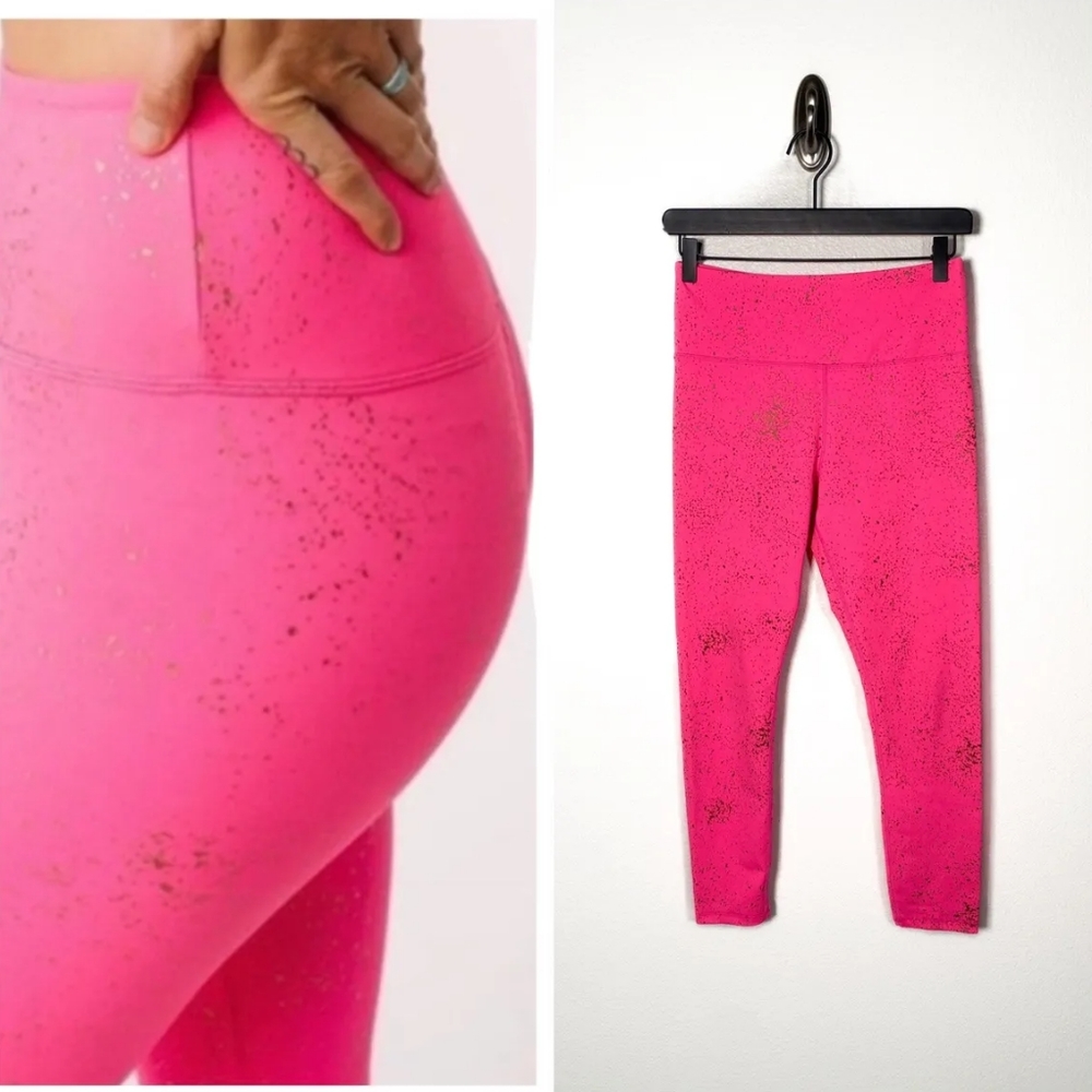 Pink & gold ZYIA leggings